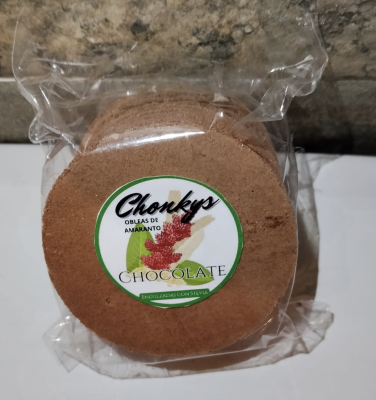 Oblea de amaranto chocolate Chonkys