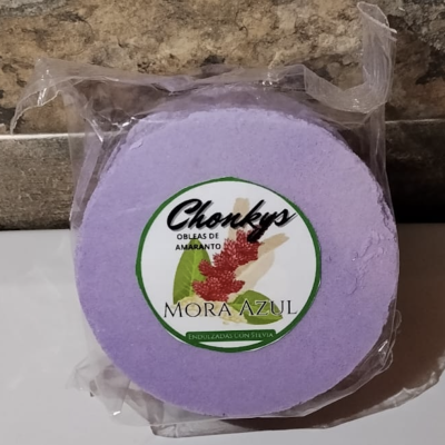 obleas de amaranto mora azul Chonkys